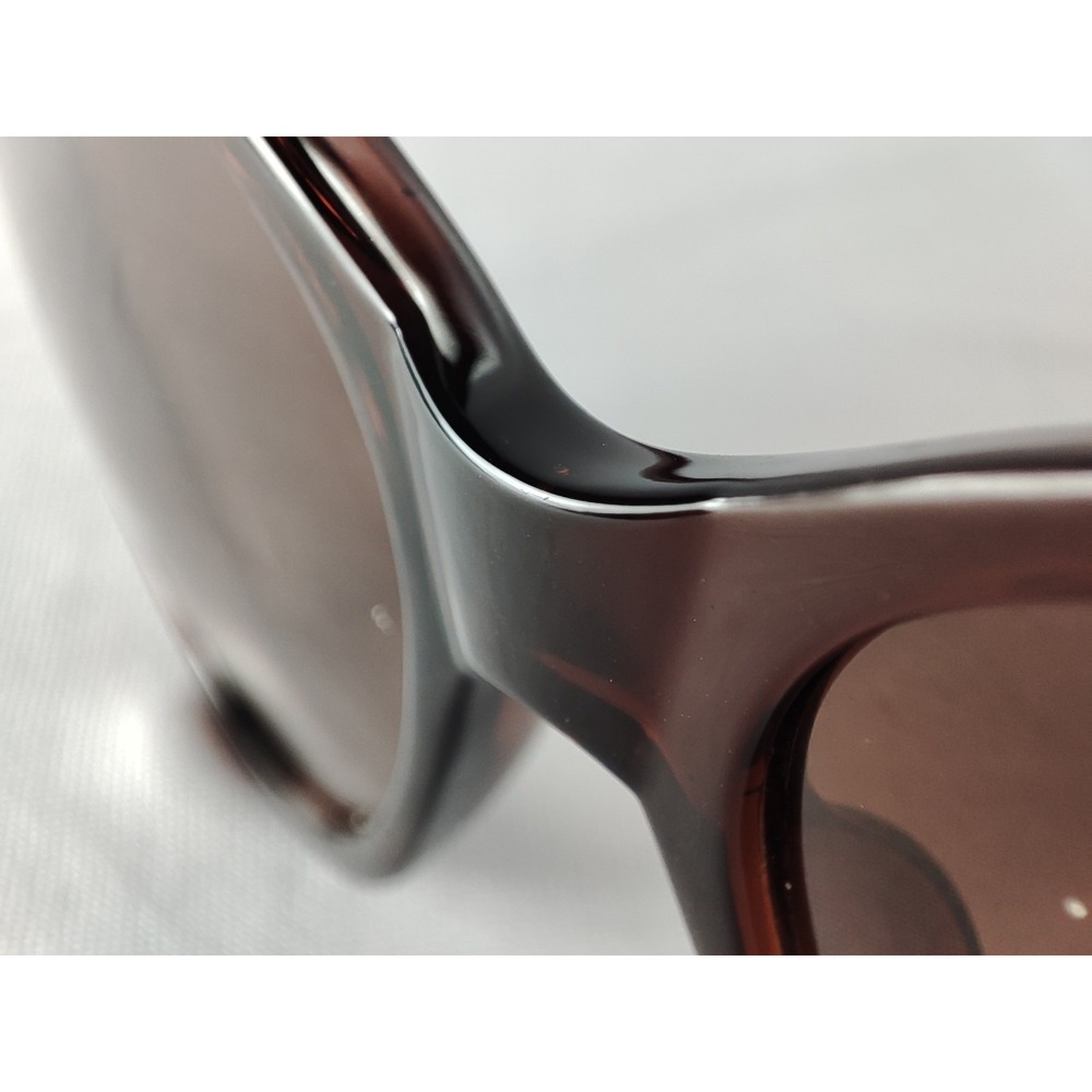 Fossil FW124 Brown Translucent Oversized Sunglasses Women's Butterfly 58-15-142 - Picture 6 of 10